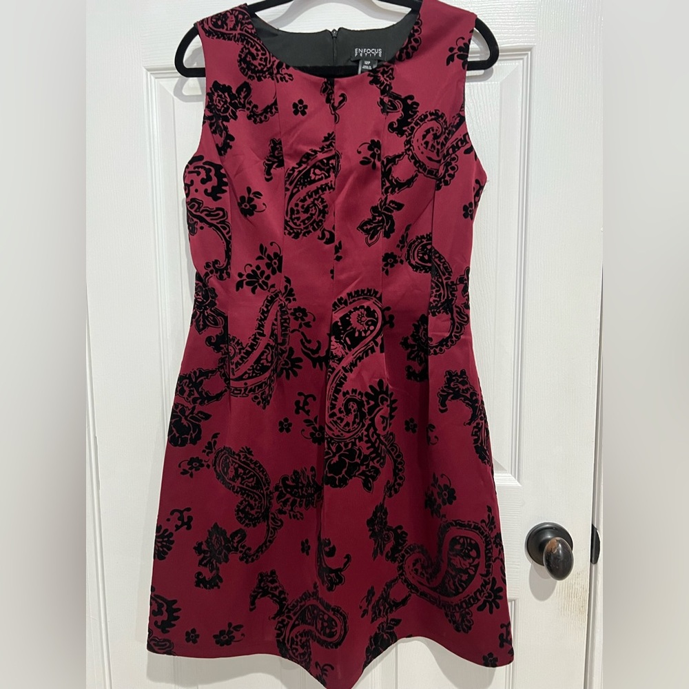 A-line Sleeveless Holiday Dress